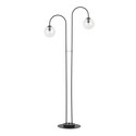 Archi LP2 Sort/Transparent lysekrone - Ø14 cm, E14, 230V, uten lyskilde