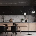 Archi LP2 Sort/Transparent lysekrone - Ø14 cm, E14, 230V, uten lyskilde