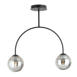 Lysekroner Archi 2 Sort/Grafitt lysekrone - Ø14 cm, E14, 230V, uten lyskilde