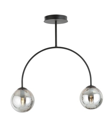 Archi 2 Sort/Grafitt lysekrone - Ø14 cm, E14, 230V, uten lyskilde Archi 2 Sort/Grafitt lysekrone - Ø14 cm, E14, 230V, uten lyskilde