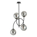 Archi 4B Sort/Grafitt lysekrone - Ø14 cm, E14, 230V, uten lyskilde