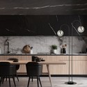 Archi LP2 Sort/Grafit lysekrone - Ø14 cm, E14, 230V, uten lyspære