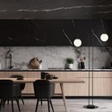 Archi LP2 Sort/Opal lysekrone - Ø14 cm, E14, 230V, uten lyskilde