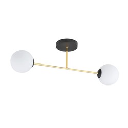 Taklamper Magnum 2 Sort/Opal taklampe - Ø14 cm, E14, 230V, uten lyskilde