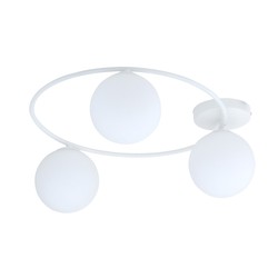 Taklamper Sopra 3 Hvit/Opal taklampe - Ø14 cm, E14, 230V, uten lyspære