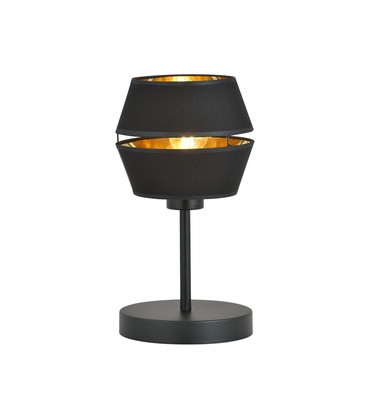 Piano LN Sort/Gull bordlampe - Ø20 cm, E27, 230V, uten lyskilde Piano LN Sort/Gull bordlampe - Ø20 cm, E27, 230V, uten lyskilde
