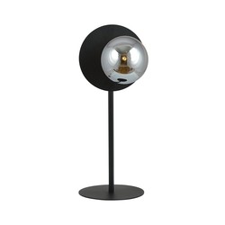 Bordlampe Oslo Ln Sort/Grafitt bordlampe - Ø14 cm, E14, 230V, uten lyskilde