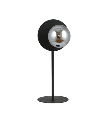 Oslo Ln Sort/Grafitt bordlampe - Ø14 cm, E14, 230V, uten lyskilde Oslo Ln Sort/Grafitt bordlampe - Ø14 cm, E14, 230V, uten lyskilde