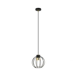 LED pendel Ajax 1 Svart/Gull pendellampe - Ø18 cm, GU10, 230V, uten lyskilde