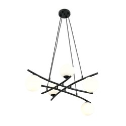 LED pendel Essa 5 Opal pendellampe - Ø15 cm, E14, 230V, uten lyskilde