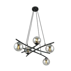 LED pendel Essa 5 Grafitt pendellampe - Ø14 cm, E14, 230V, uten lyskilde