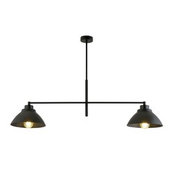 Lysekroner Maverick 2 Sort lysekrone - Ø22 cm, E27, 230V, uten lyskilde