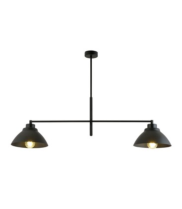 Maverick 2 Sort lysekrone - Ø22 cm, E27, 230V, uten lyskilde Maverick 2 Sort lysekrone - Ø22 cm, E27, 230V, uten lyskilde