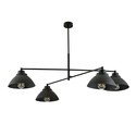Maverick 4 Sort lysekrone - Ø22 cm, E27, 230V, uten lyskilde