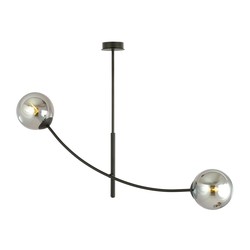 Taklamper Hunter 2 Sort/Grafitt taklampe - Ø14 cm, E14, 230V, uten lyskilde