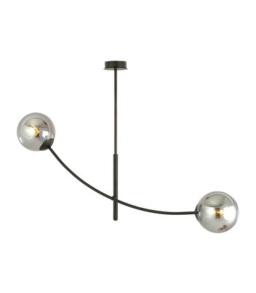 Hunter 2 Sort/Grafitt taklampe - Ø14 cm, E14, 230V, uten lyskilde Hunter 2 Sort/Grafitt taklampe - Ø14 cm, E14, 230V, uten lyskilde