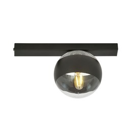 Taklamper Fit 1 Sort/Stripe taklampe - Ø14 cm, E14, 230V, uten lyskilde