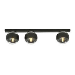 Taklamper Fit 3 Sort/Stripe taklampe - Ø14 cm, E14, 230V, uten lyskilde