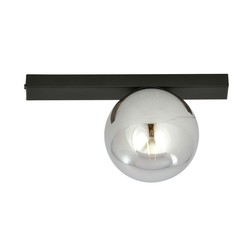 Taklamper Fit 1 Sort/Grafitt taklampe - Ø14 cm, E14, 230V, uten lyskilde