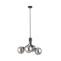Nova 4 Sort/Grafitt pendellampe - Ø14 cm, E14, 230V, uten lyskilde