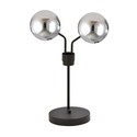 Nova LN2 Sort/Grafitt bordlampe - Ø14 cm, E14, 230V, uten lyskilde