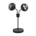 Nova LN2 Sort/Stripe bordlampe - Ø14 cm, E14, 230V, uten lyskilde