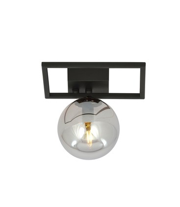 Imago 1E Sort/Grafitt taklampe - Ø14 cm, E14, 230V, uten lyskilde Imago 1E Sort/Grafitt taklampe - Ø14 cm, E14, 230V, uten lyskilde