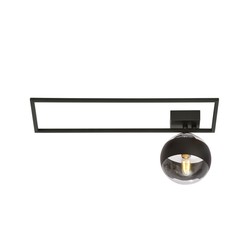 Taklamper Imago 1A Sort/Stripe taklampe - Ø14 cm, E14, 230V, uten lyskilde