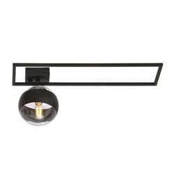 Taklamper Imago 1B Sort/Stripe taklampe - Ø14 cm, E14, 230V, uten lyskilde