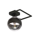 Imago 1E Sort/Stripe taklampe - Ø14 cm, E14, 230V, uten lyskilde
