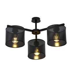 Taklamper Jordan 3 Svart taklampe - Ø15 cm, E27, 230V, uten lyskilde
