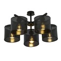Jordan 5 Sort taklampe - Ø15 cm, E27, 230V, uten lyskilde
