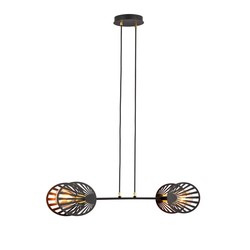 LED pendel Playa 2 Svart pendellampe - E27, 230V, uten lyskilde
