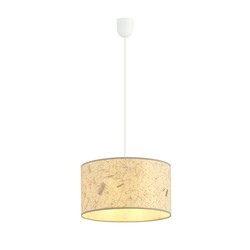 LED pendel Aston 1 Cork pendellampe - Ø35 cm, E27, 230V, uten lyskilde