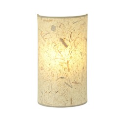 Innendørs vegglampe Aston K1 Cork vegglampe - Ø18 cm, E14, 230V, uten lyskilde