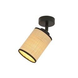 Taklamper Yoga 1 Sort taklampe - Ø10 cm, E14, 230V, uten lyskilde