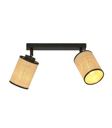 Yoga 2 Sort taklampe - Ø10 cm, E14, 230V, uten lyspære Yoga 2 Sort taklampe - Ø10 cm, E14, 230V, uten lyspære