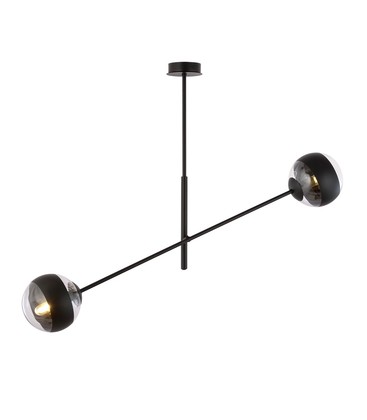Linear 2 Sort/Stripe pendellampe - Ø14 cm, E14, 230V, uten lyskilde Linear 2 Sort/Stripe pendellampe - Ø14 cm, E14, 230V, uten lyskilde