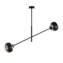 Linear 2 Sort/Stripe pendellampe - Ø14 cm, E14, 230V, uten lyskilde