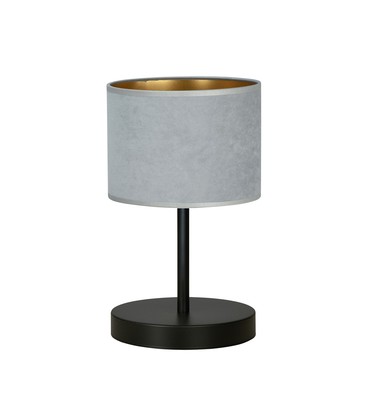 Hilde LN1 Sort/Grå bordlampe - Ø20 cm, E27, 230V, uten lyskilde