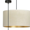 Hilde 1 Sort/Hvit pendellampe - Ø35 cm, E27, 230V, uten lyspære
