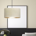Hilde 1 Sort/Hvit pendellampe - Ø35 cm, E27, 230V, uten lyspære