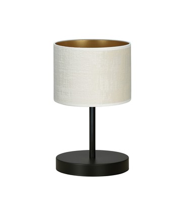 Hilde LN1 Sort/Hvit bordlampe - Ø20 cm, E27, 230V, uten lyskilde Hilde LN1 Sort/Hvit bordlampe - Ø20 cm, E27, 230V, uten lyskilde