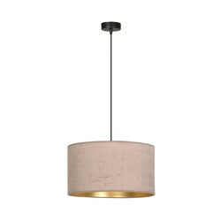 LED pendel Hilde 1 Sort/Rosa pendellampe - Ø35 cm, E27, 230V, uten lyskilde