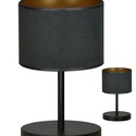 Hilde LN1 Sort bordlampe - Ø20 cm, E27, 230V, uten lyskilde
