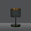 Hilde LN1 Sort bordlampe - Ø20 cm, E27, 230V, uten lyskilde