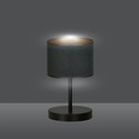 Hilde LN1 Sort bordlampe - Ø20 cm, E27, 230V, uten lyskilde