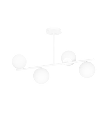 Bior 4 Hvit taklampe - Ø15 cm, E14, 230V, uten lyskilde Bior 4 Hvit taklampe - Ø15 cm, E14, 230V, uten lyskilde