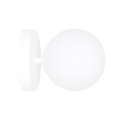 Innendørs vegglampe Bior K1 Hvit vegglampe - Ø15 cm, E14, 230V, uten lyskilde