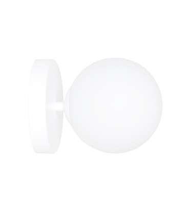 Bior K1 Hvit vegglampe - Ø15 cm, E14, 230V, uten lyskilde Bior K1 Hvit vegglampe - Ø15 cm, E14, 230V, uten lyskilde